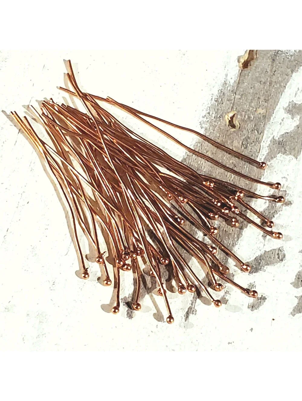 Solid Raw India Copper Handmade 1.5
